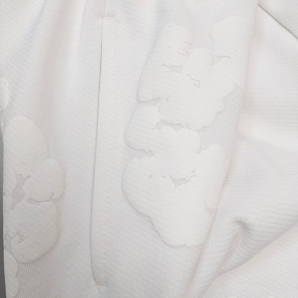 Denim Tears Mono Cotton Wreath Shorts White