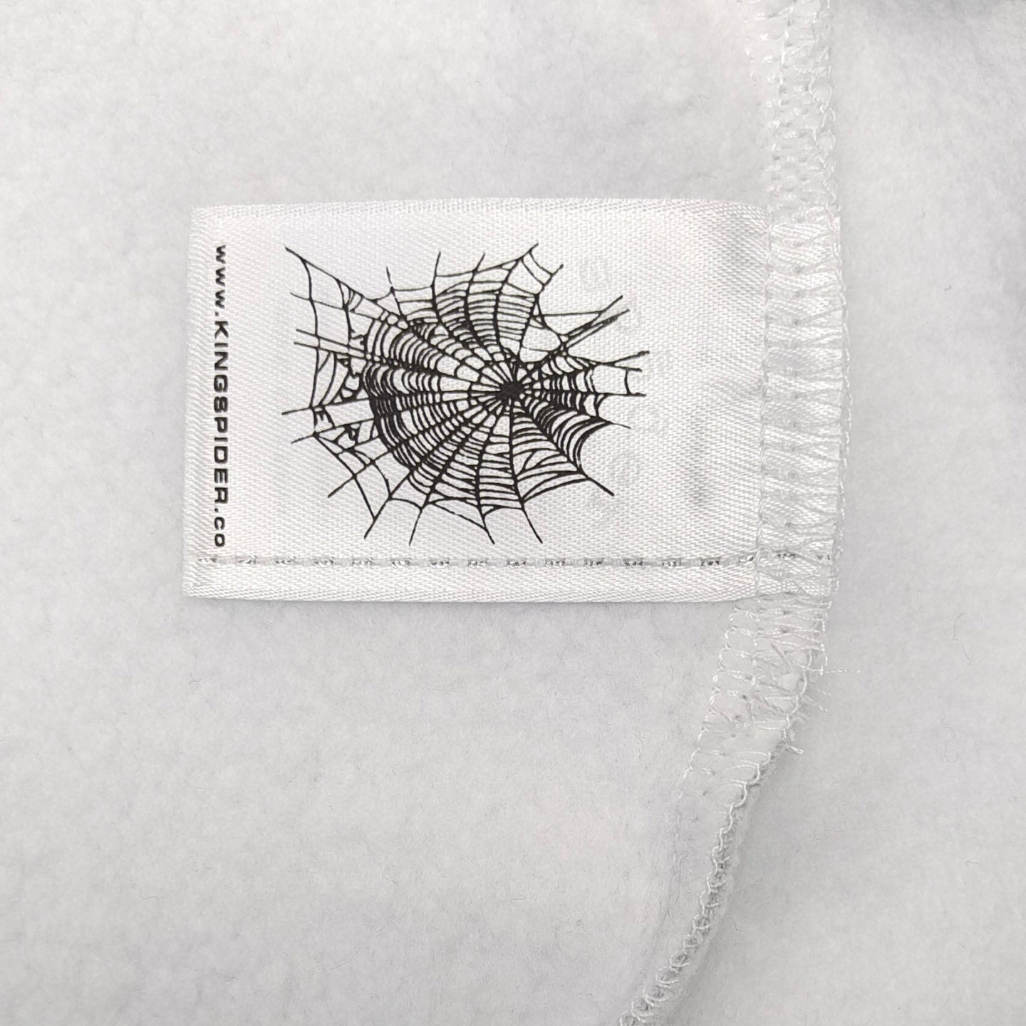 Sp5der SS25 HOODIE Phantom Web Black