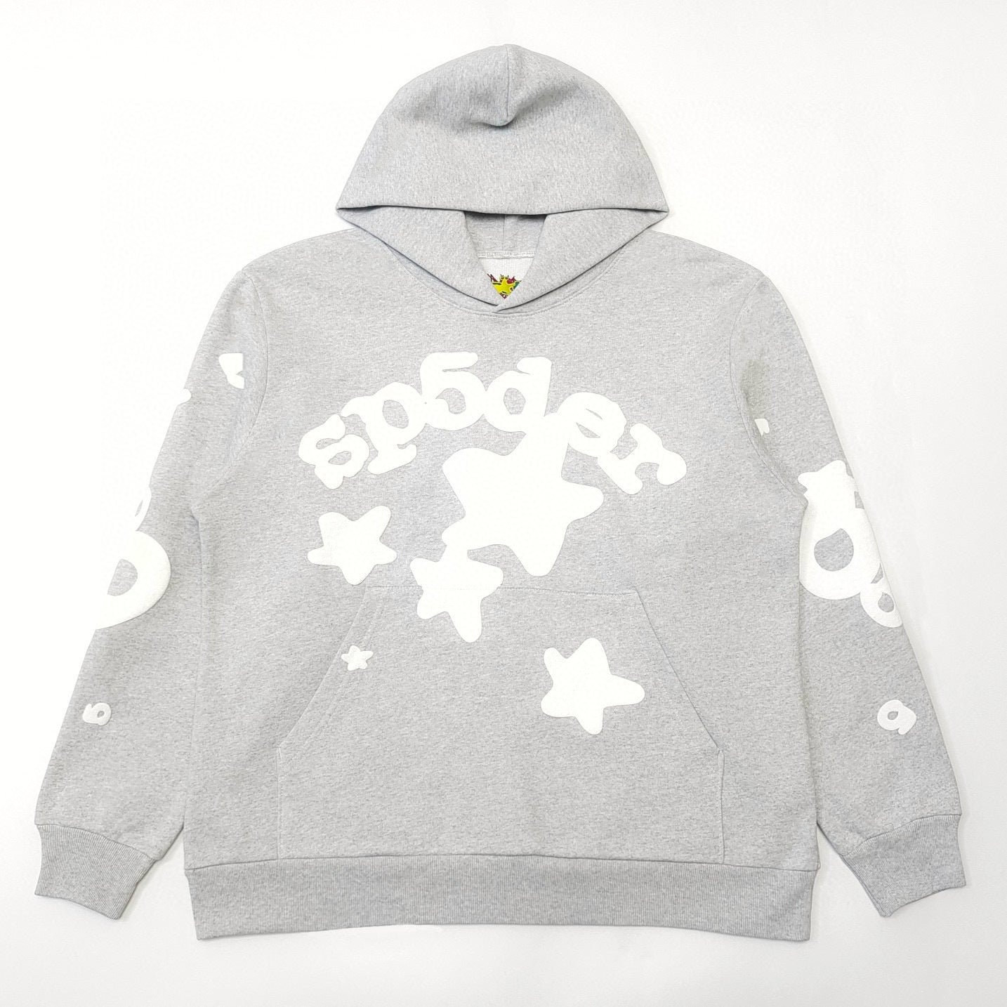 Beluga Grey Sp5der FW24 HOODIE