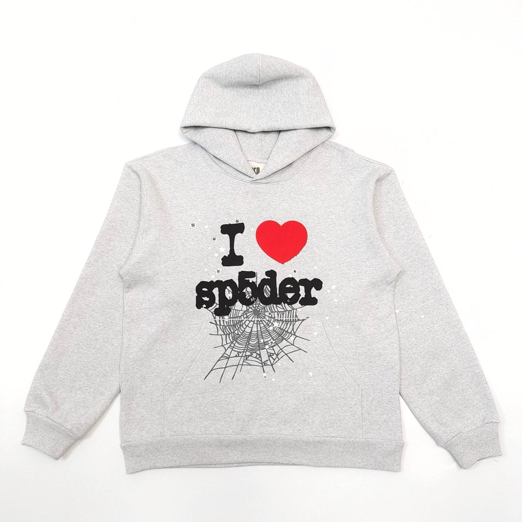 Sp5der SS25 HOODIE Phantom Web Black