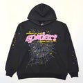 Sp5der P*NK V2 Hoodie Black