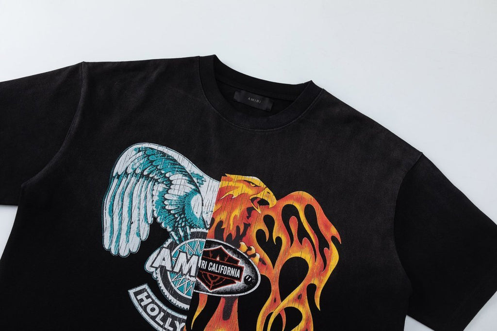 Amiri Fire Logo T-Shirt