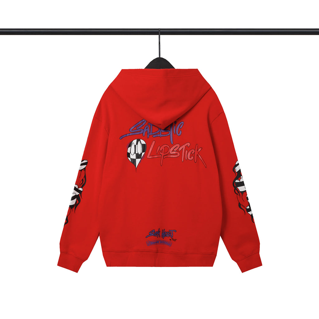 Chrome Heart Red Hoodie