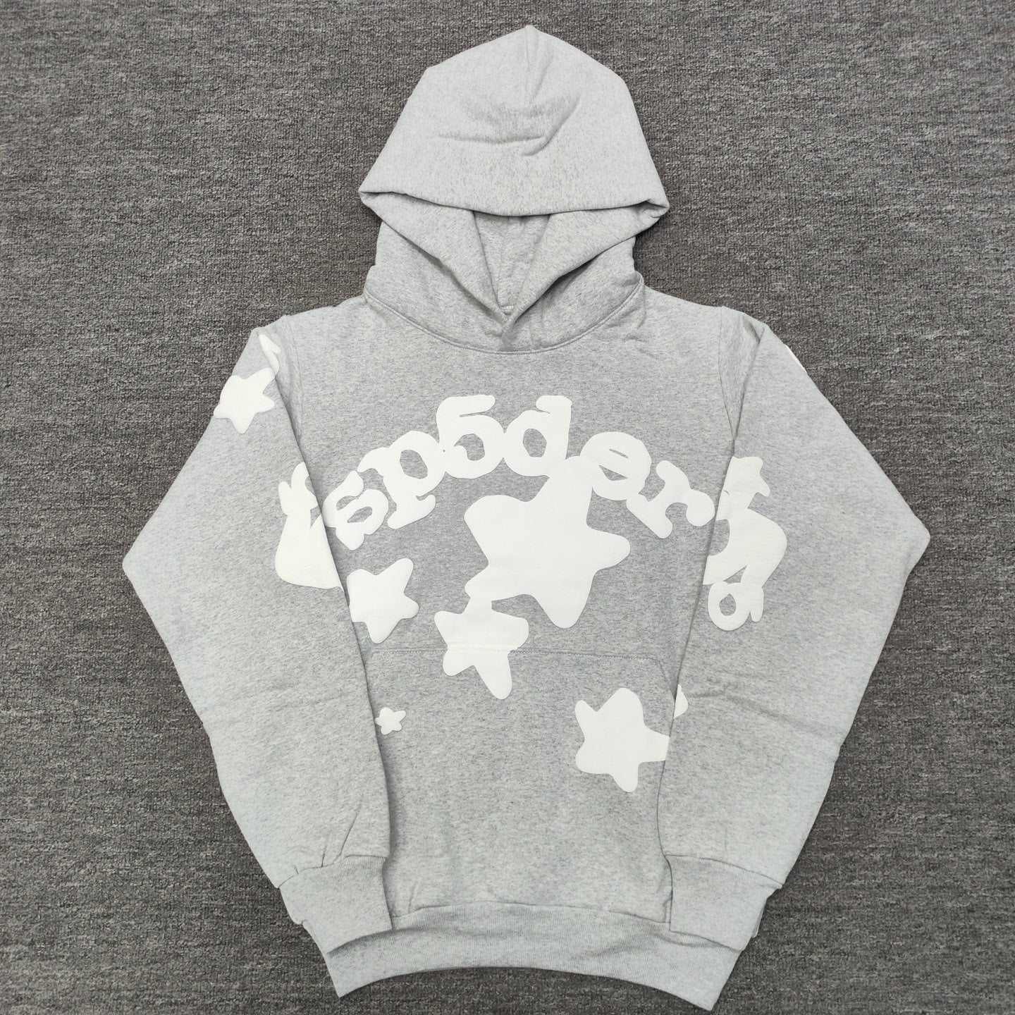 Beluga Grey Sp5der FW24 HOODIE