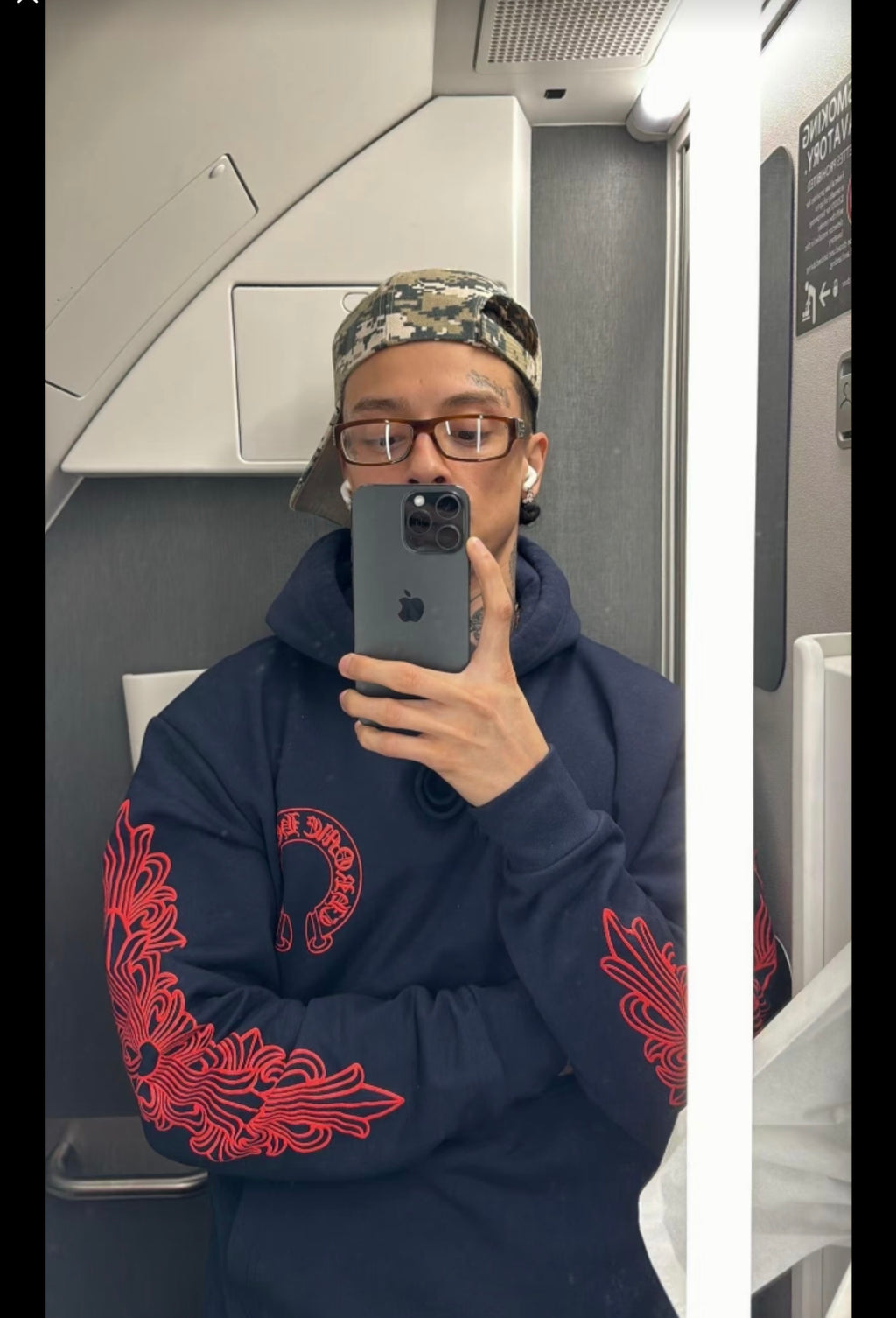Chrome heart hoodie