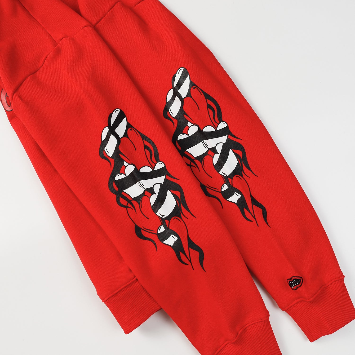 Chrome Heart Red Hoodie
