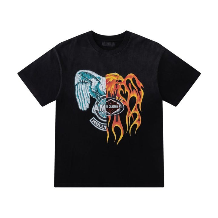 Amiri Fire Logo T-Shirt
